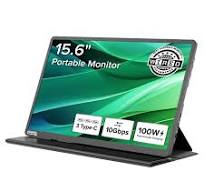 Amazon.com: Plugable USB C Portable Monitor 15.6 Inch, 100W ...