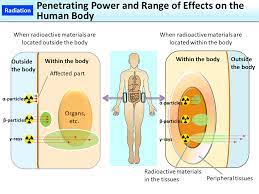 The health effects of natural and depleted uranium are due to chemical effects and not to radiation. Penetrating Power And Range Of Effects On The Human Body Moe