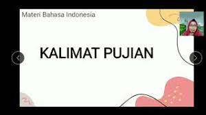 Atau mungkin perbuatan lain yang membuatmu terkesan dan merasa kaum. Contoh Kalimat Pujian Terhadap Karya Seni Barisan Contoh Dubai Khalifa