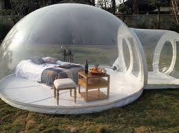 This Transparent Bubble Tent Lets You Sleep Underneath The Stars Bubble Tent Bubble House Outdoor Tent