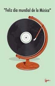 Feliz Dia Mundial De La Musica World Music Day Record Art World Records