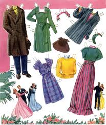 summer date 04 paper dolls vintage paper dolls art craft cards
