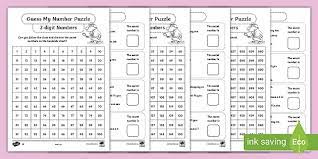 Check spelling or type a new query. Guess My Number Hundreds Chart Puzzles Skip Counting