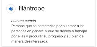 Aquele que exerce ou pratica filantropia; Pin By Tsitoshi Nakayo On Frases Words