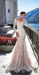 Uzun Kollu Balik Gelinlik Modelleri Dantel Gelinlik Gelinlik The Dress
