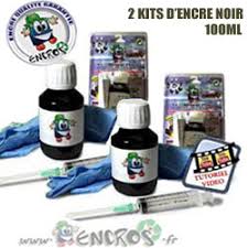Flacon d'encre noire de 100 ml, flacon d'encre cyan de 100 ml, flacon. Hp Envy 4527 Encros Fr