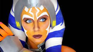 Ahsoka Tano Cosplay Makeup Tutorial | Star Wars: The Clone Wars S7 - YouTube