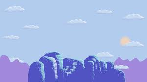 Share the best gifs now >>> Pixelart Waterfalls Background Gamedev Market