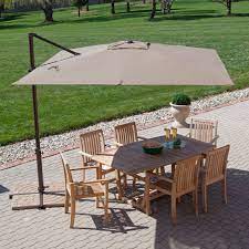 Have To Have It Treasure Garden 8 5 Ft Square Offset Patio Umbrella 297 98 Hayneedle Com Best Patio Umbrella Outdoor Patio Umbrellas Patio Umbrella