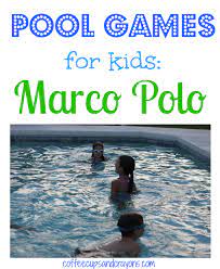 Pool Party Games Marco Polo Pool Party Games Kids Party Games Games For Kids