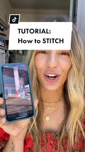 How to Use TikTok Stitch Feature Tutorial