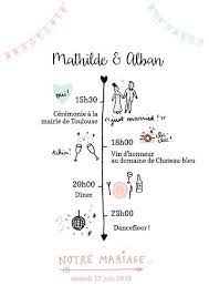 Quoi De Mieux Qu Un Petit Apercu De Votre Grande Journee Sous Forme De Dessin Le Faire P Faire Part Mariage Faire Part Mariage Champetre Programme De Mariage
