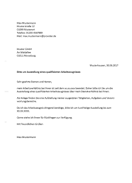 Muster Brief Arbeitszeugnis Im Kundigungsschreiben Anfordern Arbeitszeugnis Kundigung Schreiben Zeugnis