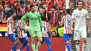 تعرض ريال مدريد لهزيمة ثقيلة في المباراة أمام أتلتيكو