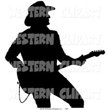 Music festival black film instrument element black and white simple musical instrument picture vector black simple silhouette music equipment saxophone simple music facebook logo black icon fb icon fb logo fortnite black png free download iphone 11 black metallic looks front and back original hand. Vector Western Clip Art Of A Black Silhouette Of A Country Western Music Guitarist On White By Pams Clipart 505