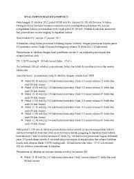Part 1contoh soal bahasa inggris grammar 1000 contoh pengertiandan rumus mudah past continuous tense 3 shares 0 facebook gmail 0 twitter 2 email 1 print whatsapp yahoo mail line sms telegram evernote twit. Soal Partograf Kelompok 2