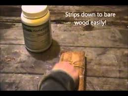 Removing Stain And Gloss Finish From Wood With Home Strip Wmv Stripping Stained Wood Water Based Wood Stain Staining Wood