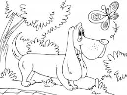 Young dogs need to be taken for lots of walks, so we often take him to the park or even on trips with us. Dogs Free Printable Coloring Pages For Kids
