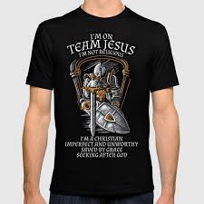The knights templar, full name the united religious, military and masonic orders of the temple and of st john of jerusalem, palestine, rhodes and malta, is a fraternal order affiliated with freemasonry. Knight Templar Crusader Shirt I M On Team Jesus T Shirt By Wwb Society6