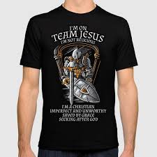 Knight Templar Crusader Shirt I M On Team Jesus T Shirt By Wwb Society6