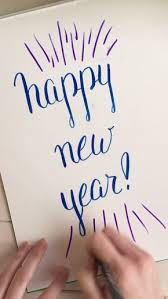 Happy New Year Hand Lettering Tutorial Lettering Tutorial Hand Lettering Tutorial Lettering