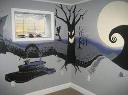 Bedroom Mural Christmas Decorations Bedroom Halloween Bedroom Christmas Bedroom