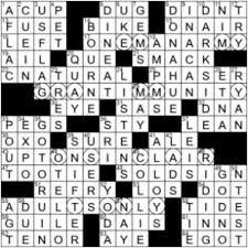 Pr 19 ot 24 p+16. Daily La Times Crossword Answers Archives Page 53 Of 296 La Times Crossword