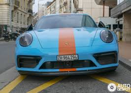 Image result for Gulf Blue 2025 Porsche