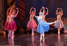 asuka sasaki and artists of colorado ballet during waltz of