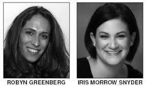 Robyn Greenberg & Iris Snyder to co-chair Young Adult Division