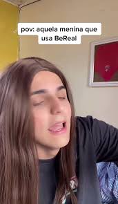 #pov : ✨aquela menina✨ todos os dias usando o BeReal. #fyp #foryou #bereal