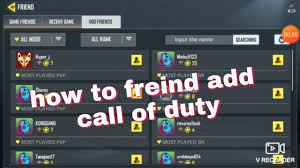 Maybe you would like to learn more about one of these? How To Add Friend In Call Of Duty Mobile How To Invite Friends In Call Of Duty Mobile Game Youtube