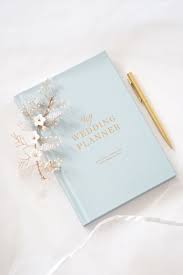 Luxury Blue And Gold Wedding Planner Book Wedding Planner Binder Wedding Organizer Planner Wedding Planning Notebook