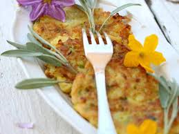 Galettes De Courgette Pommes De Terre Et Sauge Fraiche Sans Gluten Galette De Courgette Plat Legume Pomme De Terre