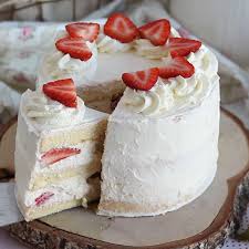 Layer Cake With Strawberries And Mascarpone Cream Recipe Petitchef Video Recipe Video Sweet Tooth Recipe Perfect Sponge Cake Recipe Mascarpone Recipes