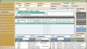 dental charting eprosystem