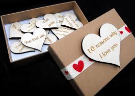10 Reasons Why I Love You Personalised Box Set Custom Engraved Gift Anniversa Engraved Christmas Gifts Reasons Why I Love You Personalized Valentine Gifts
