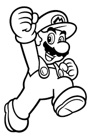Super mario bros (video games). Mario Coloring Pages 100 Best Pictures Free Printable