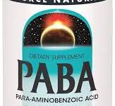 Source Naturals PABA - para-Amino Benzoic Acid, 100 mg Dietary Supplement -  100 Tablets
