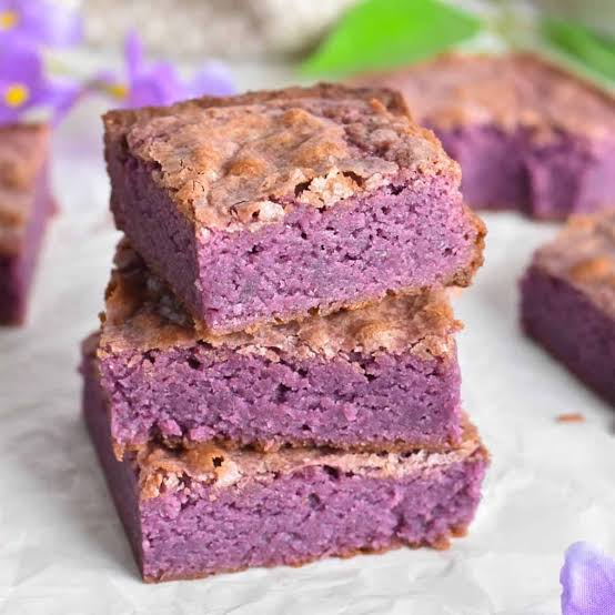 Ube Brownies
