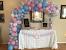 Pink And Blue Balloon Decoration