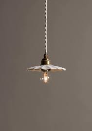 Small Wide Pleat Photo 1 Devol All Things British Porcelain Pendant Light Affordable Lighting Bulb