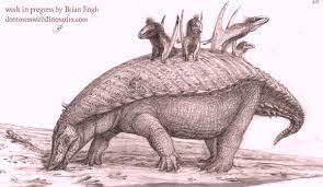 Is a small (<1 m long) aetosaur from the upper triassic colorado city member of the dockum formation in west texas. Brian Engh On Twitter Continuing My Series Of Posts On Non Dinosaur Triassic Weirdos Meet Typothorax Typothorax Was An Aetosaur Which Is Basically What Happens When A Croc Relative Evolves Into A Big Reptilian