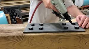 Traditionally, beam straps were used to reinforce or join real wood beams. How To Apply Volterraflex Faux Iron Beam Straps Plates And Hangers Using Adhesive And Trim Nails Youtube