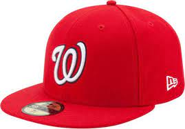 What better way to represent your team than with an officially licensed nationals baseball hat? New Era Men S Washington Nationals 59fifty Game Red Authentic Hat Dick S Sporting Goods