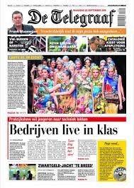 De telegraaf was founded by henry tindal, who simultaneously started another paper de courant. Vernieuwde Telegraaf Gelanceerd Villamedia