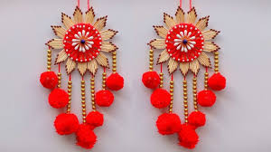 Wall Hanging Beautiful Wall Hanging Diy Art And Craft Crafts Diy Arts And Crafts Wool Crafts Diy