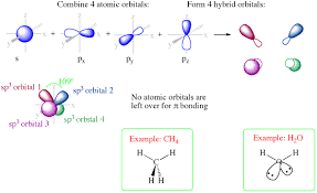 sigma bonds with sp3 hybrid orbitals