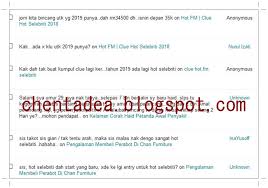 Maybe you would like to learn more about one of these? Pencen Dah Dari Kumpul Clue Hot Fm Selebriti Inayusoff
