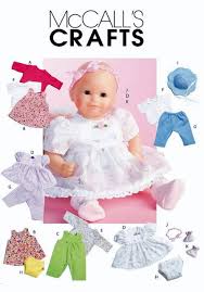 Bitty Baby Doll Clothes Patterns Sewing Pattern For 11 To 16 Inch Babydoll Clothes Doll Baby Clothes Pattern Baby Doll Cl Baby Doll Clothes Patterns Baby Doll Clothes Mccalls Sewing Patterns